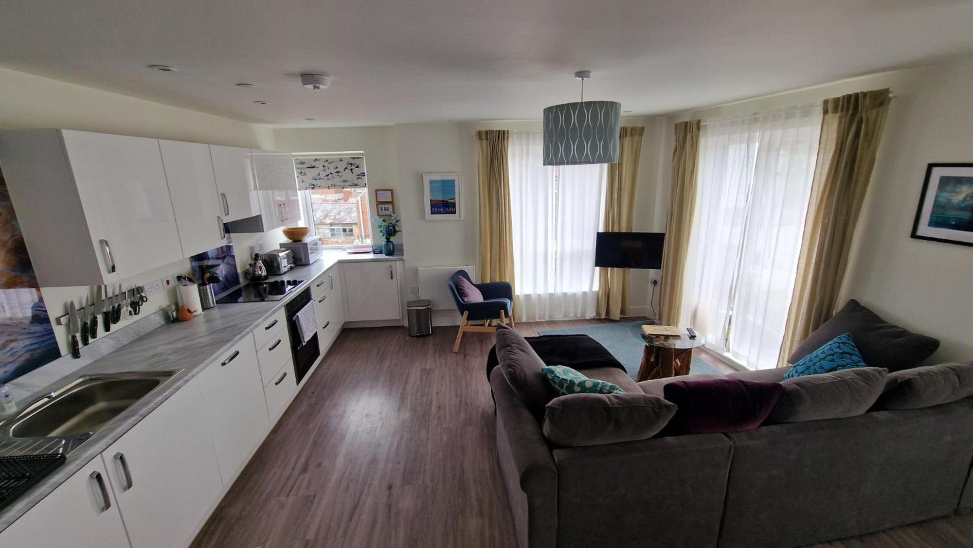 Number 10 Stunning Apartment, Fantastic Location! 埃克斯茅斯 外观 照片